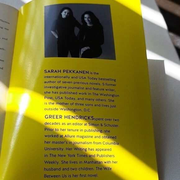 The Wife Between Us A Novel By Greer Hendricks & Sarah Pekkanen - Book - Picture 4 of 5